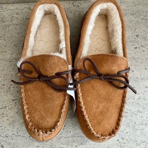 J. Crew Lodge Suede Moccasins